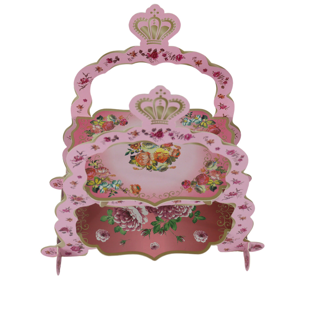 Kit de Fiesta Princess Glam  Tornasol: Platos, Vasos, Cubiertos, Popotes, Servilletas y Decoración