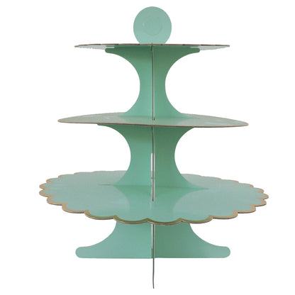 Kit de Fiesta Retro Azul/Menta: Platos, Vasos, Cubiertos, Popotes, Servilletas y Decoración