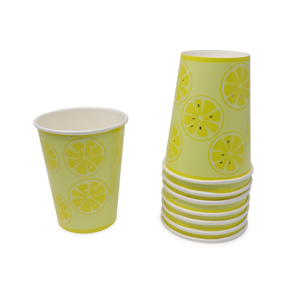 Kit de Fiesta Cítrica Lima: Platos, Vasos, Cubiertos, Popotes, Servilletas y Decoración