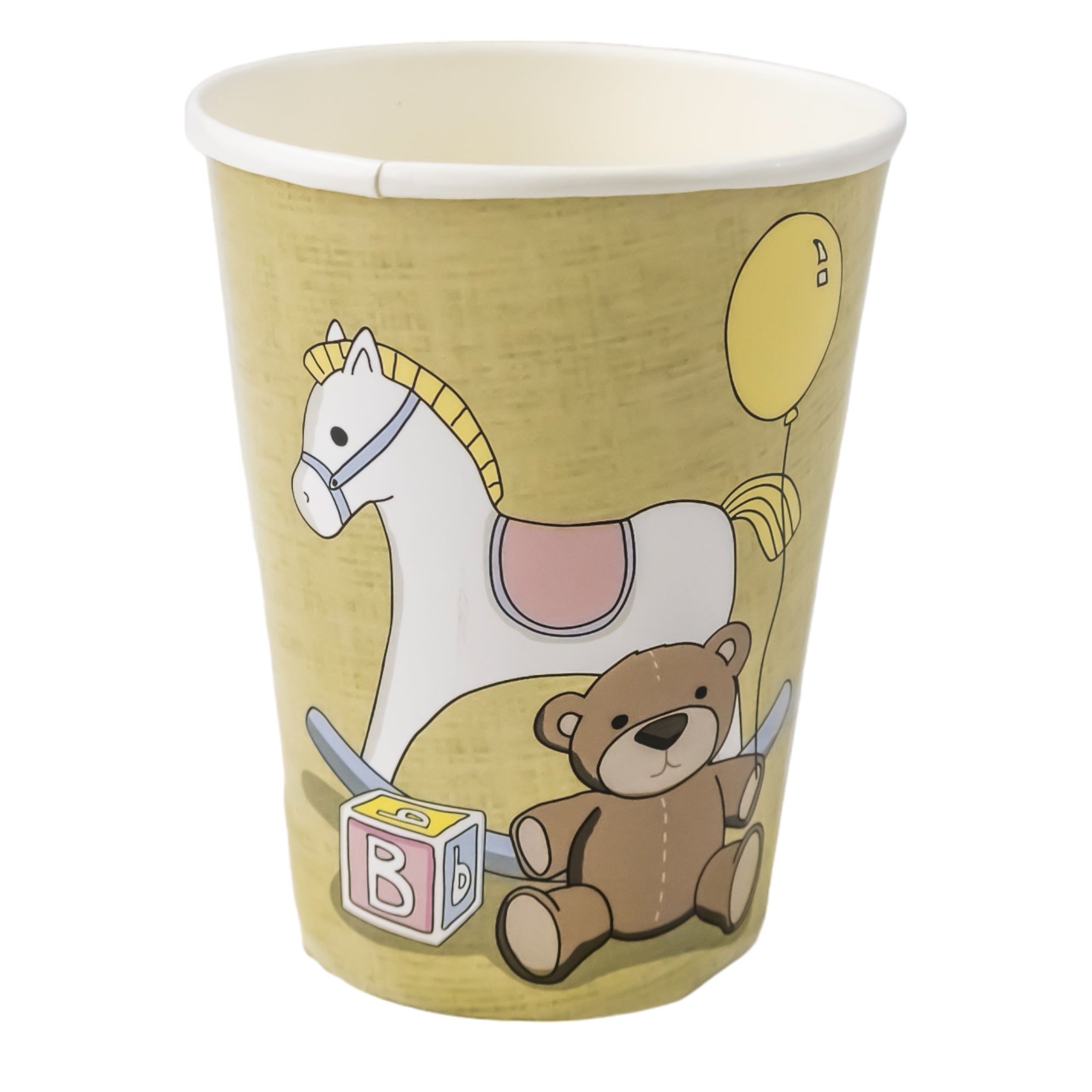 Kit de Fiesta Infantil Caballito: Platos, Vasos, Cubiertos, Popotes, Servilletas y Decoración