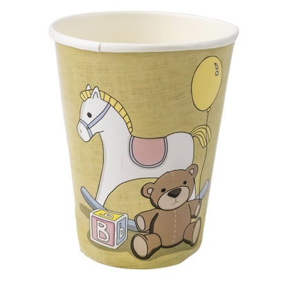 Kit de Fiesta Infantil Caballito: Platos, Vasos, Cubiertos, Popotes, Servilletas y Decoración
