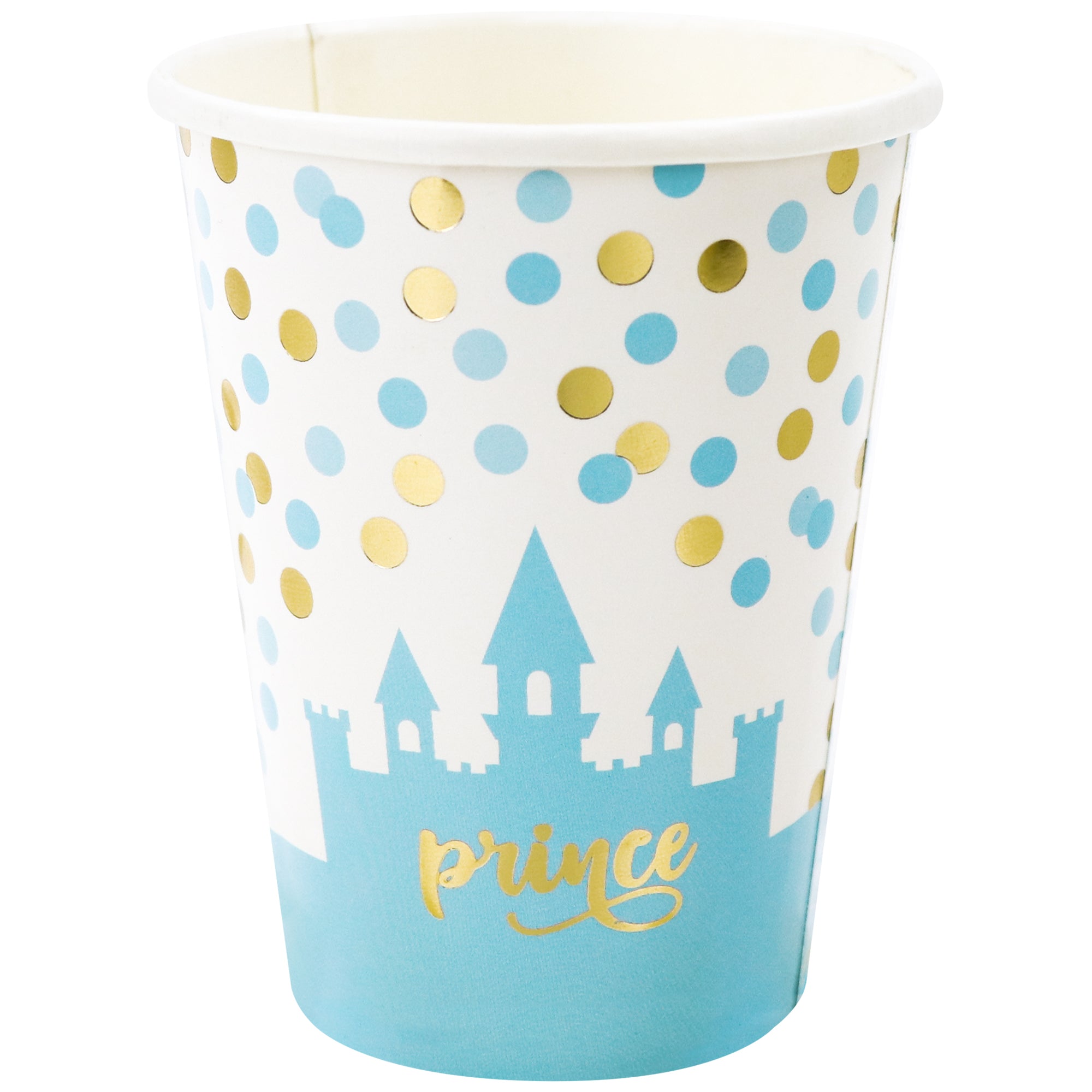 Kit de Fiesta Pequeño Príncipe Azul: Platos, Vasos, Cubiertos, Popotes, Servilletas y Decoración
