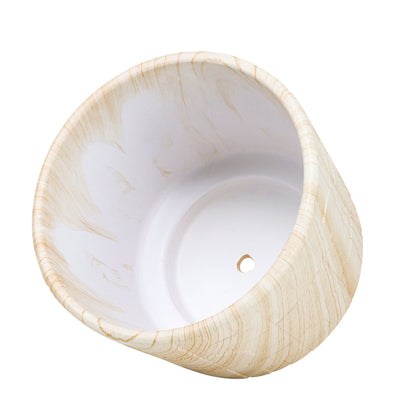 Maceta Terracota Color Madera Claro