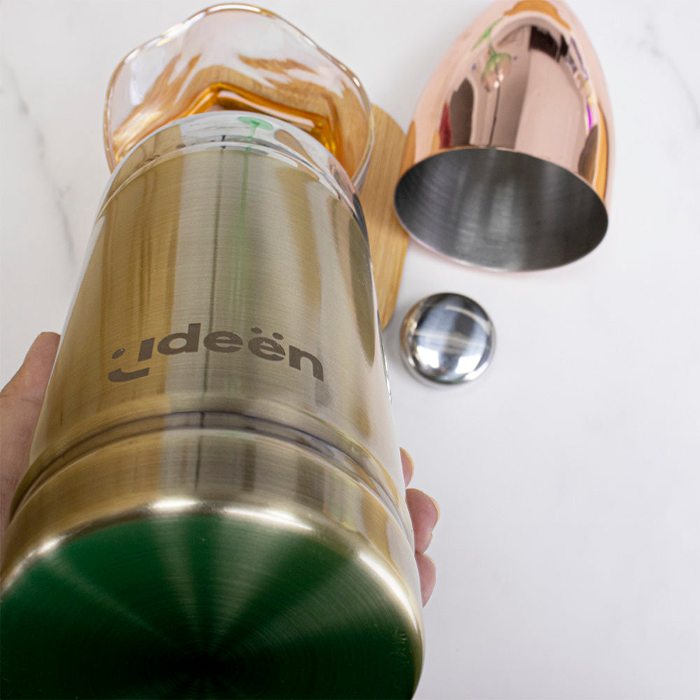 Coctelera Shaker de Bebidas en Forma de Bala