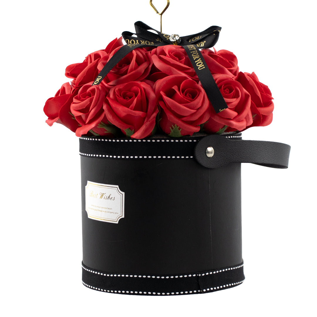 Caja Bouquet de Rosas Rojas