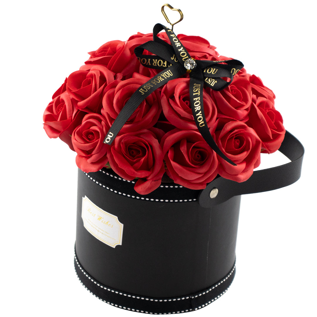 Caja Bouquet de Rosas Rojas
