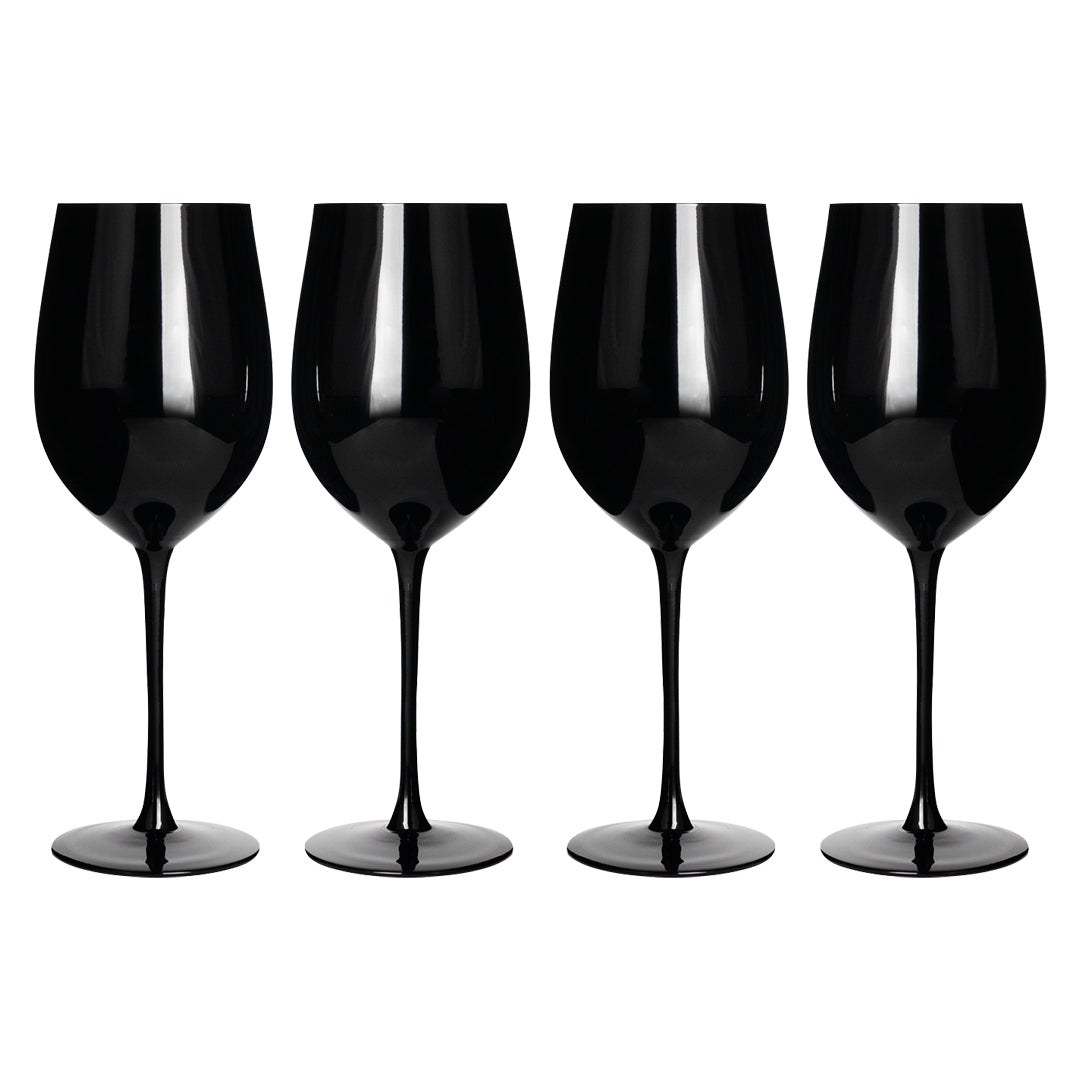 Set de 4 Copas Negro Mate - 500 ml