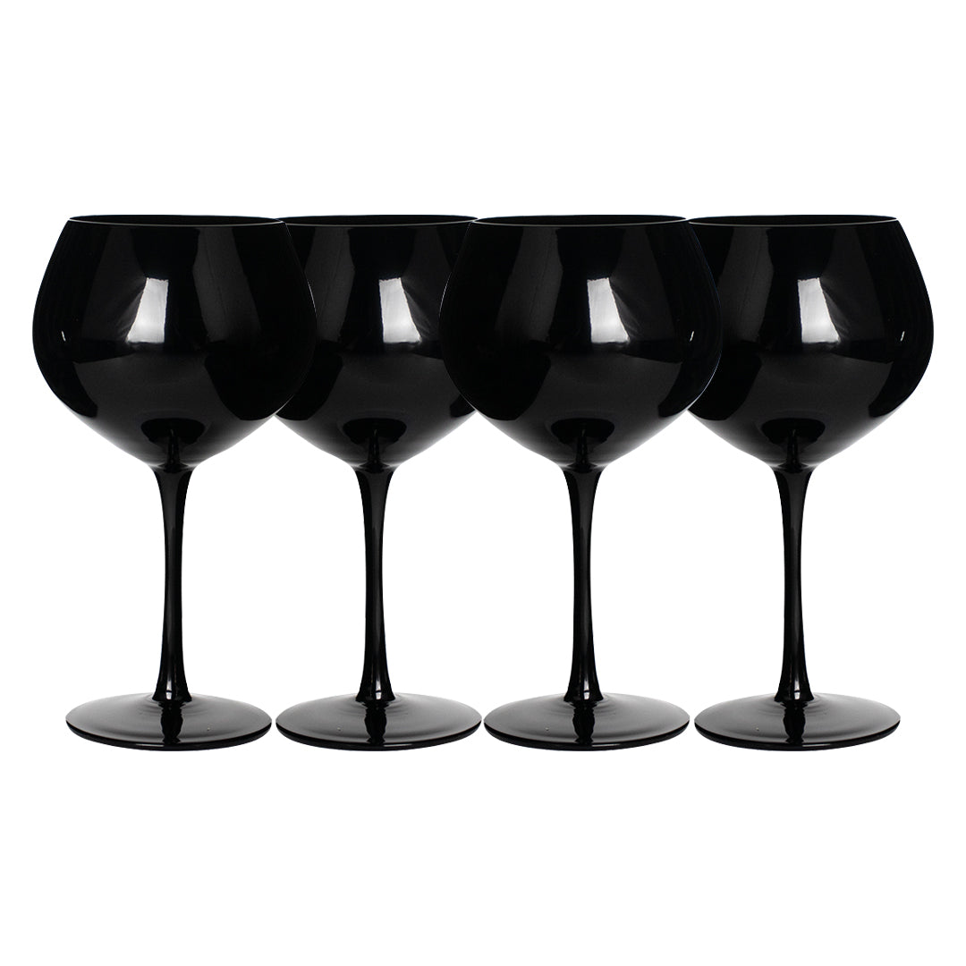 Set de 4 Copas Globet Negro Mate - 350 ml