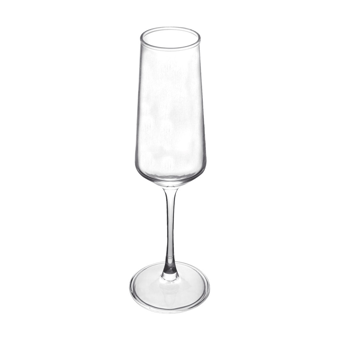 Set de 6 Copas Flauta de Cristal  - 250 ml
