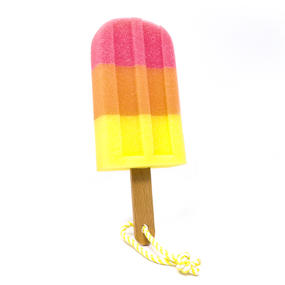 Esponja limpiadora forma de paleta de helado 14 cm