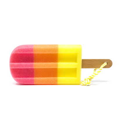 Esponja limpiadora forma de paleta de helado 14 cm