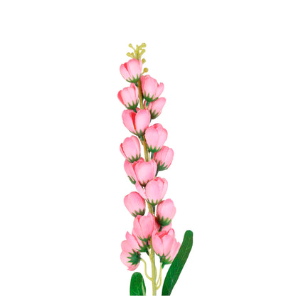 1 Vara de Flor De Jacinto Color Rosa