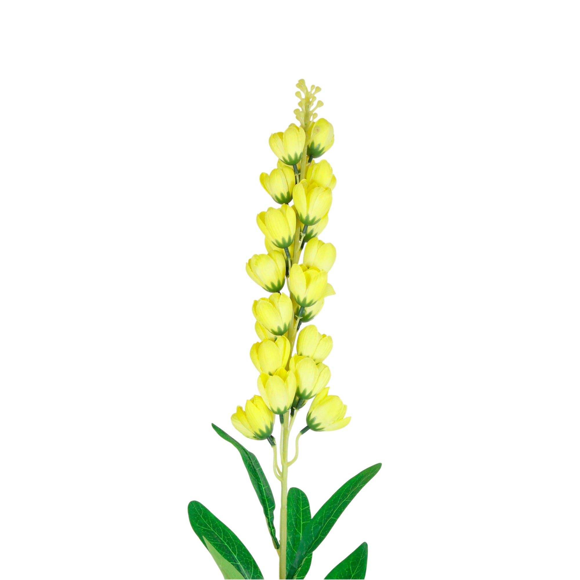 1 Vara de Flor De Jacinto Color Amarillo