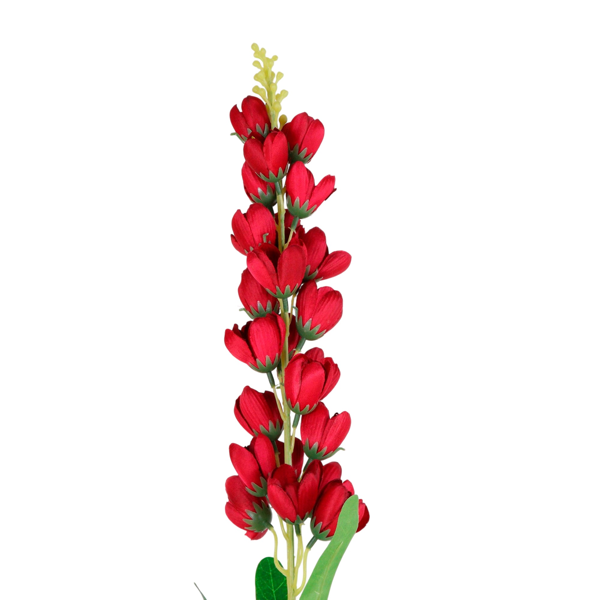 1 Vara de Flor De Jacinto Color Rojo