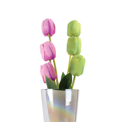 1 Vara de Flor Tulipan Color verde