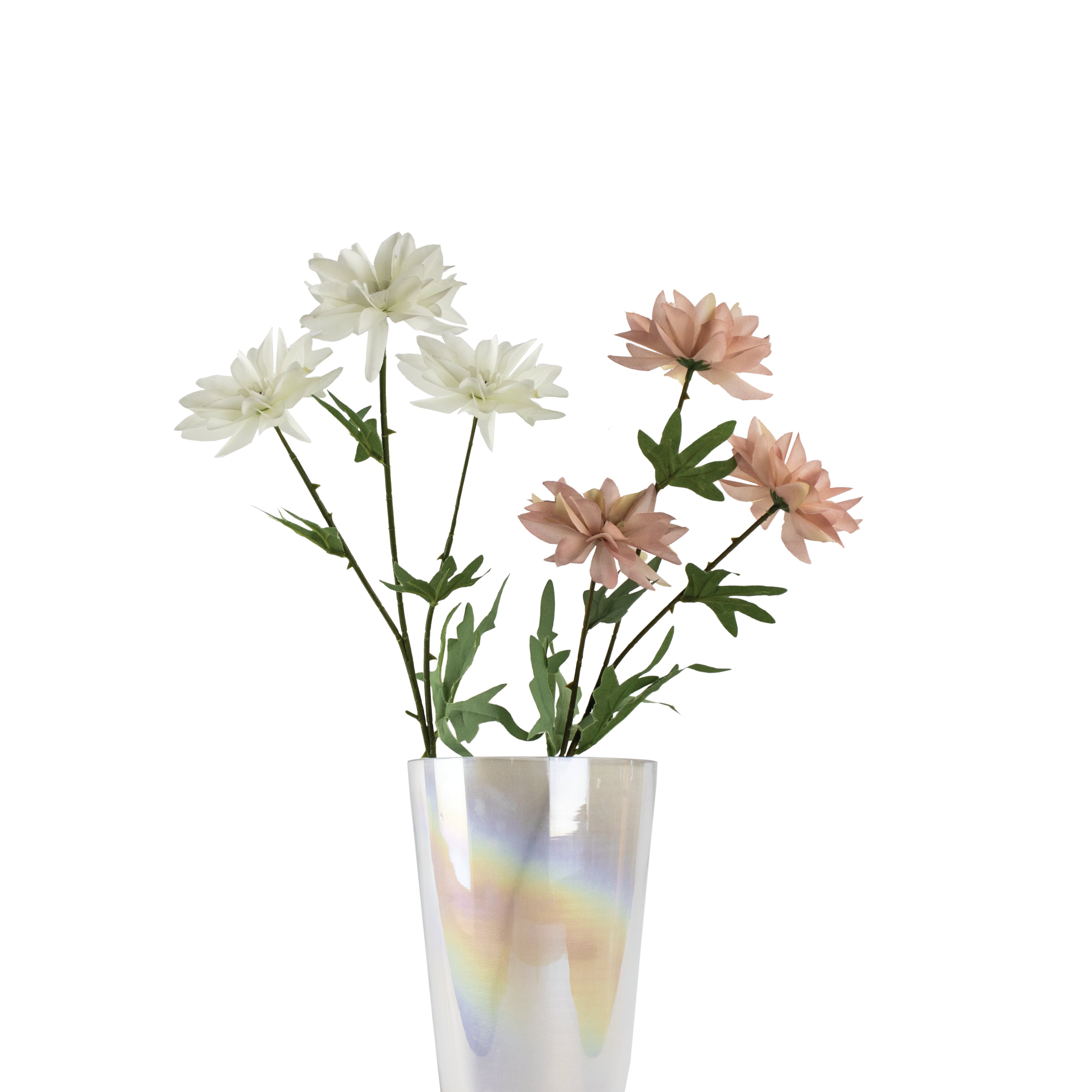 1 Vara de Flor Dalia Color Blanco