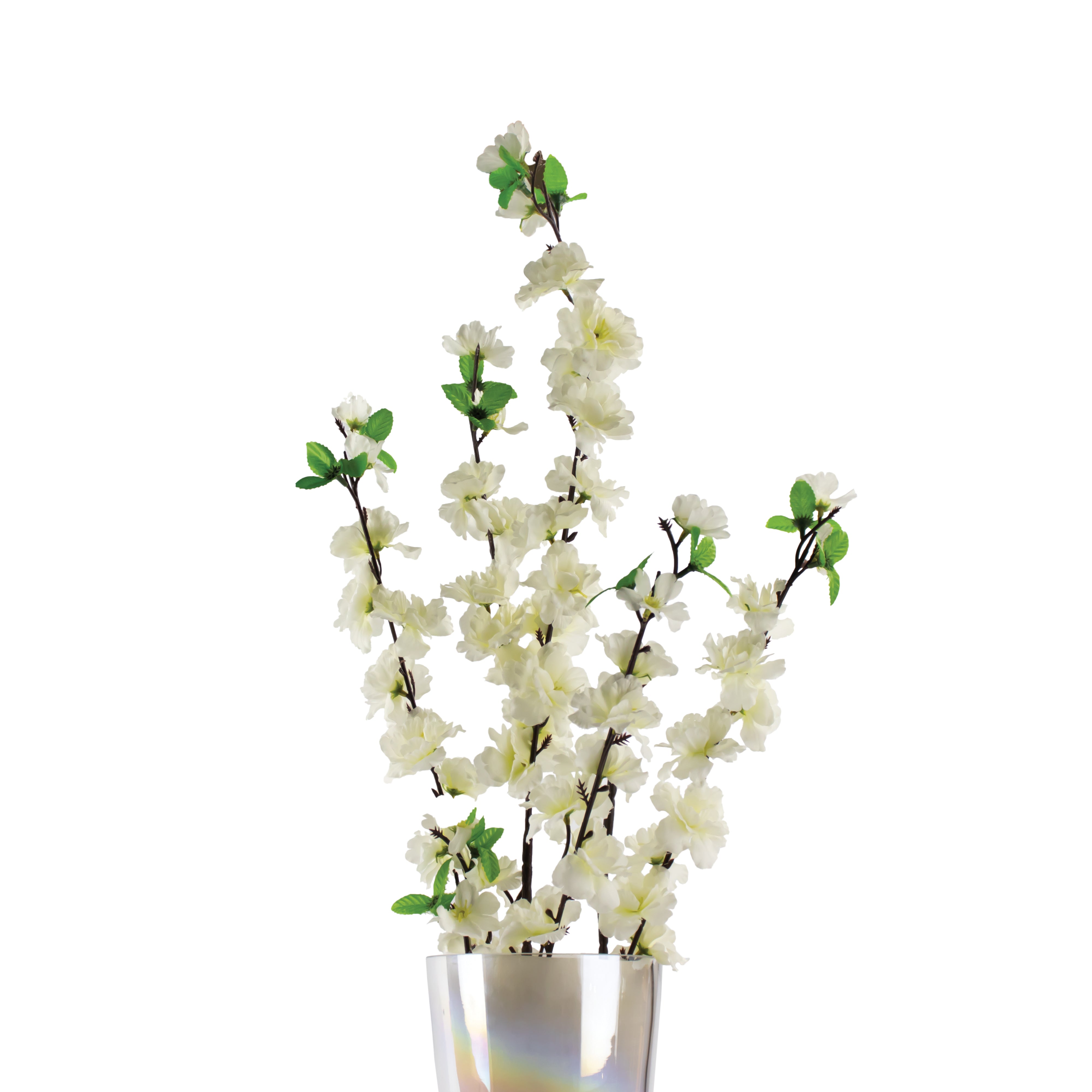 1 Vara de Flor DE Melocotón Color Blanco