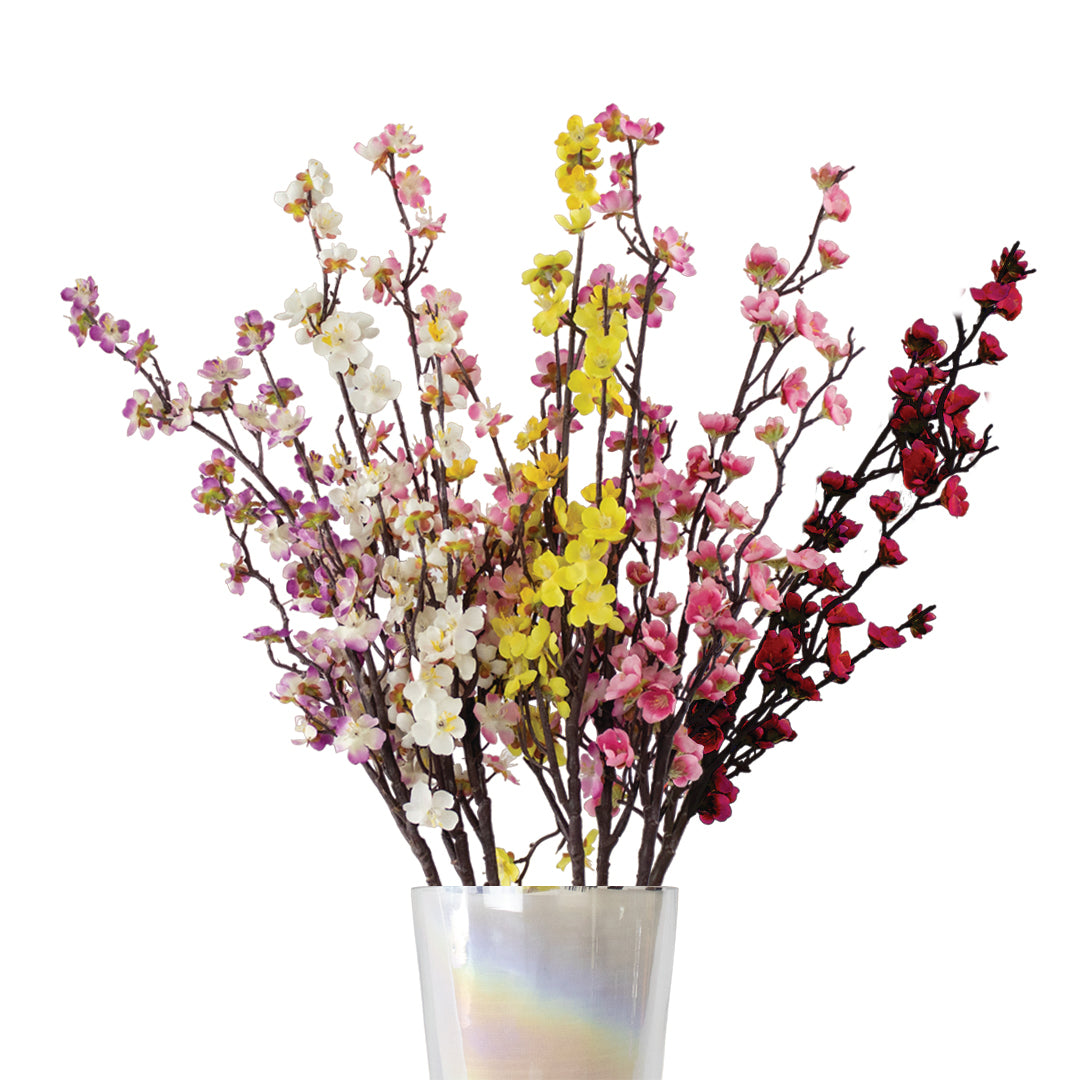 1 Vara de Flor De Ciruelo Color Lila