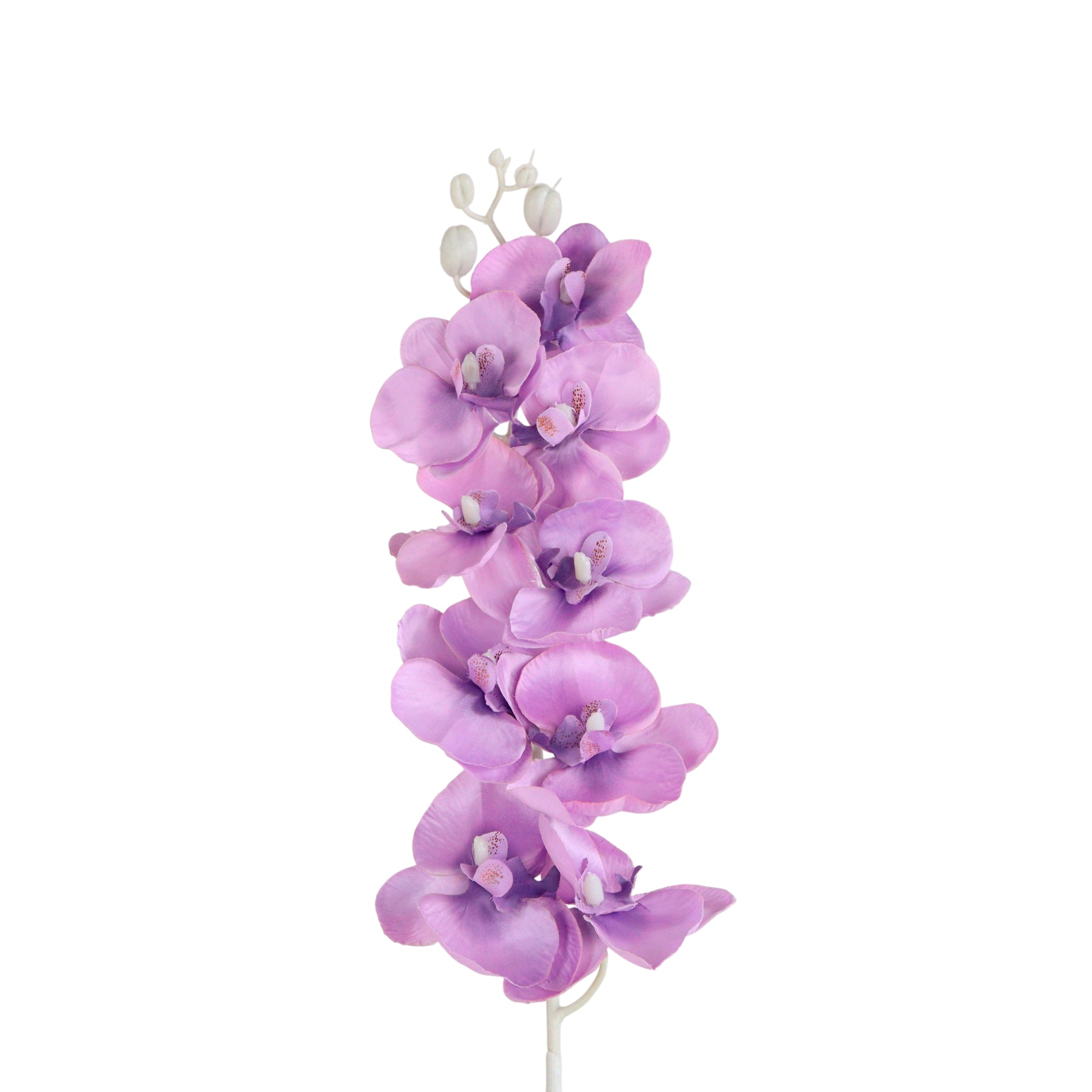 1 Vara de Flor Orquídea Color Morado Claro