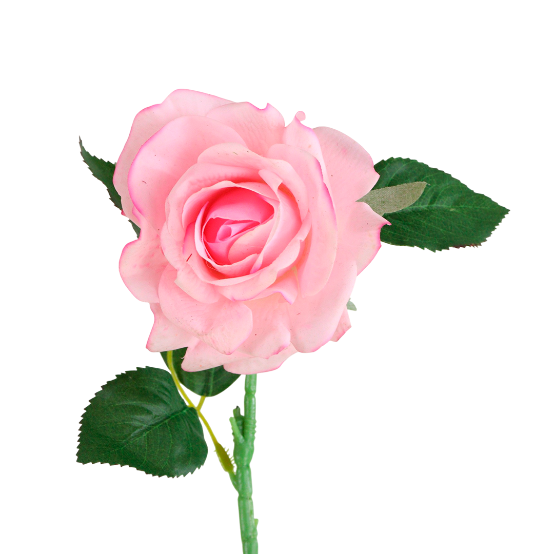 1 Vara de Flor Rosa  Color Rosa Claro