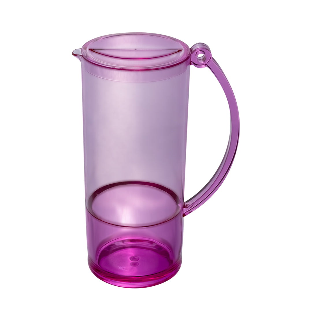 Jarra Transparente Rosa 1.25 Litros