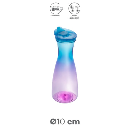 Jarra Bicolor Morada/Azul 1000ml
