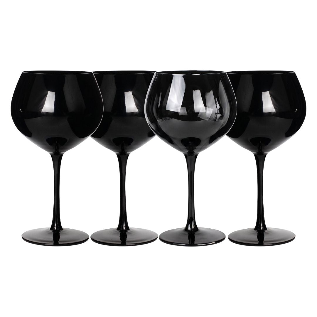Set de 4 Copas Globet Negro Mate - 350 ml