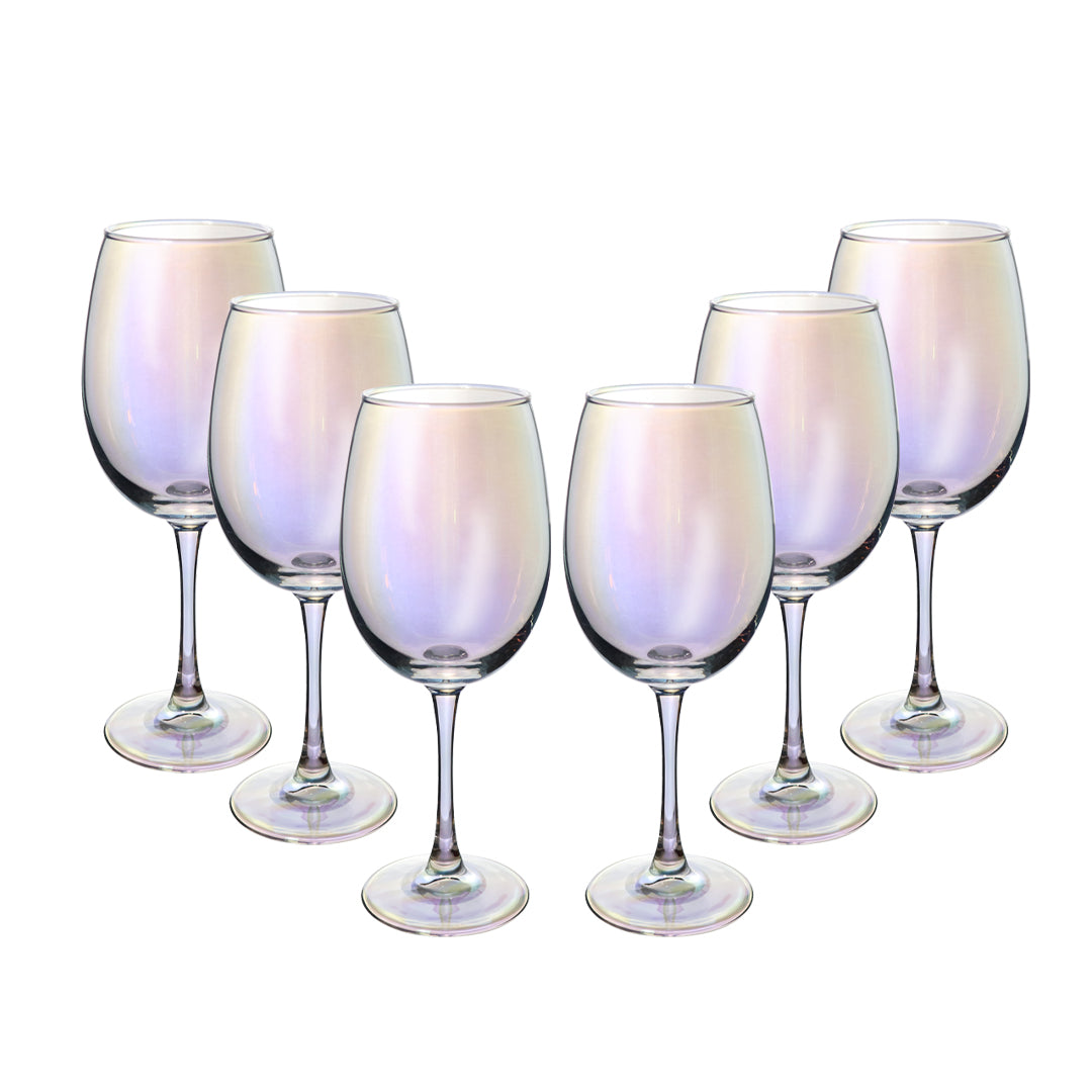 Set de 6 Copas de Cristal - 465 ml