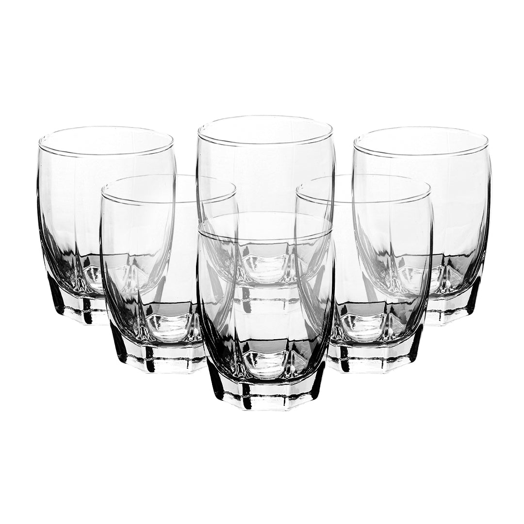 Set de 6 Vasos de Cristal - 275 ml