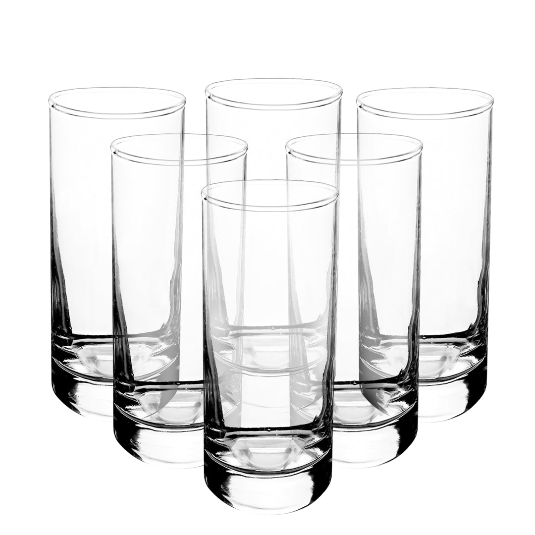 Set de 6 Vasos de Cristal - 380 ml