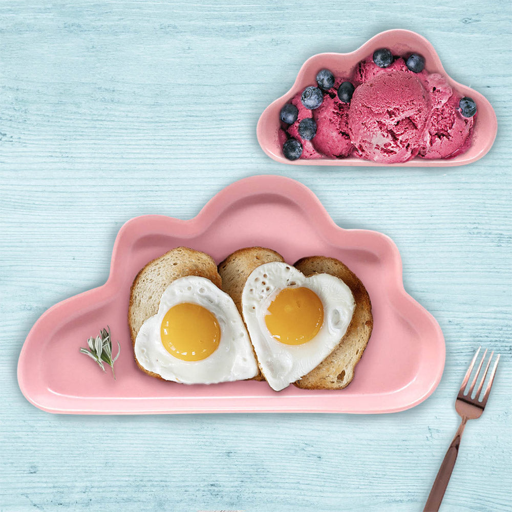 Plato Nube Grande – Rosa