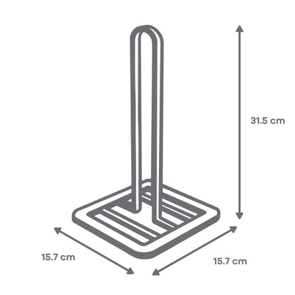 Porta Toallero de Cocina - Metálico Negro