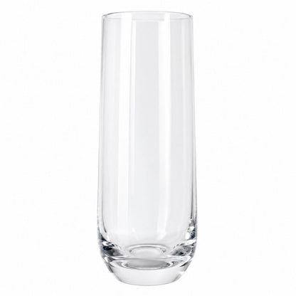 Set de 6 Vasos Altos de Cristal Transparentes - 250 ml