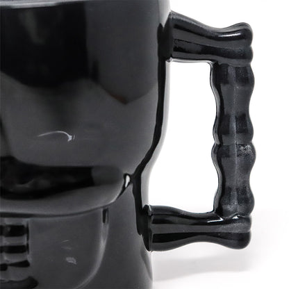 Tarro de Cristal Diseño Calavera con Asa 580 ml