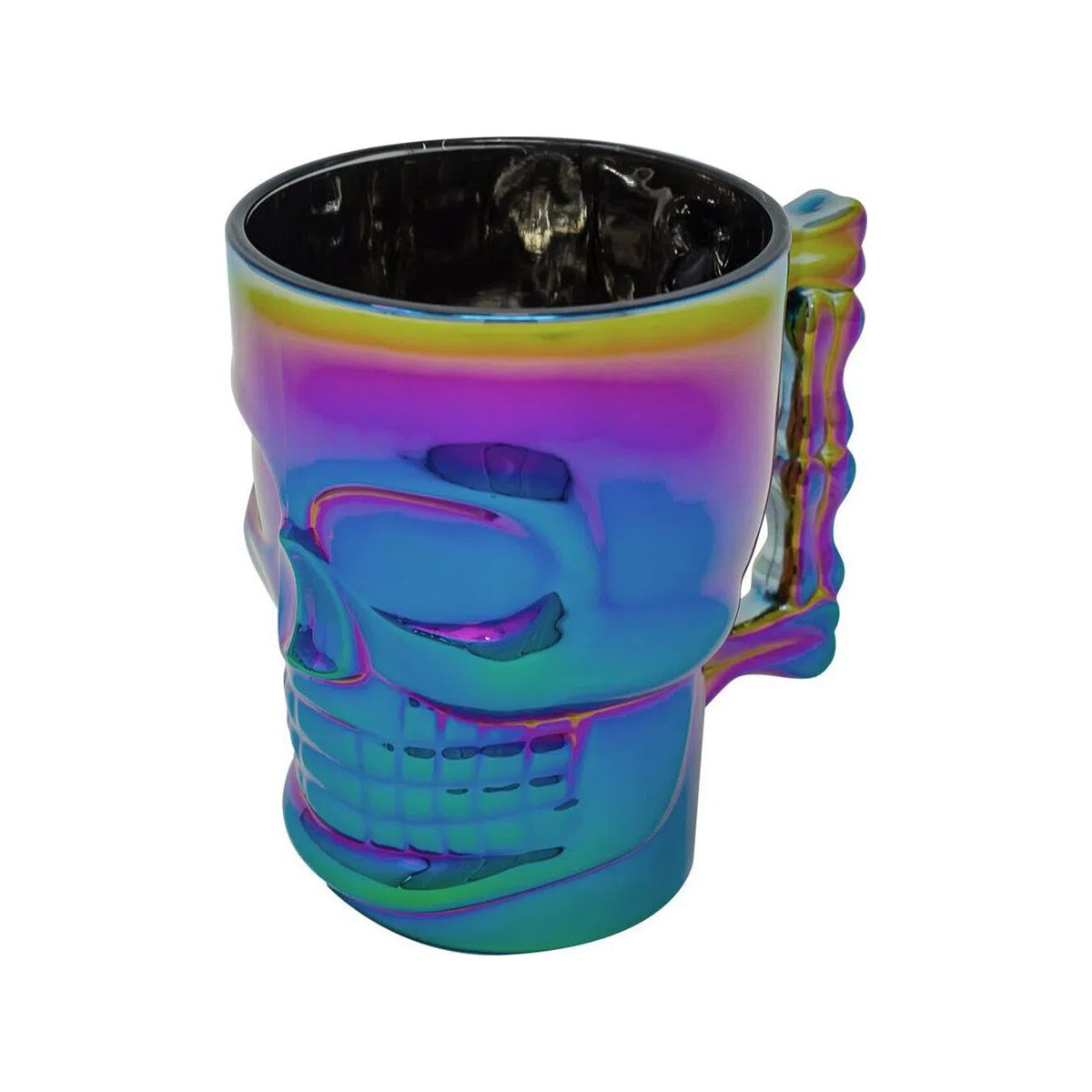 Tarro de Cristal Diseño Calavera con Asa 580 ml