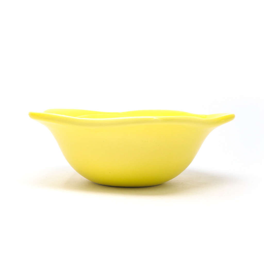 Tazón de Cerámica para Hornear - Pétalo Amarillo