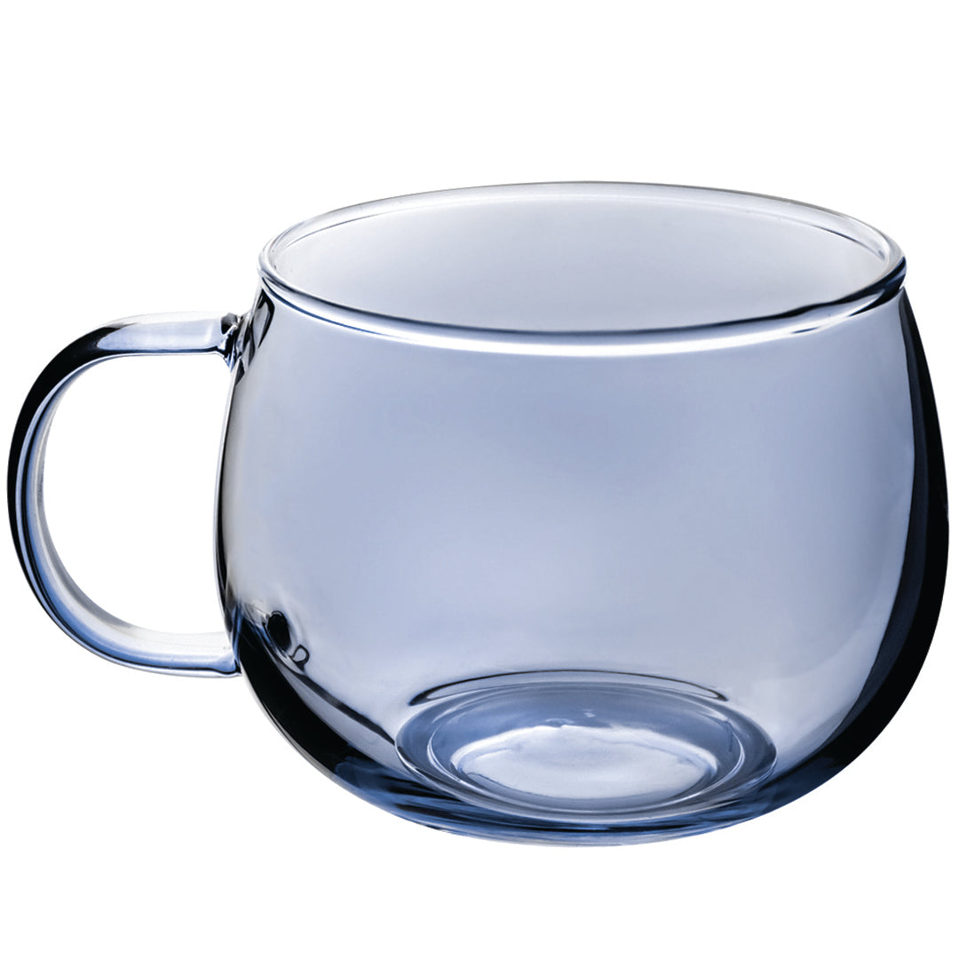 Set de 6 Tazas de Cristal Tornasol Gris - 410 ml