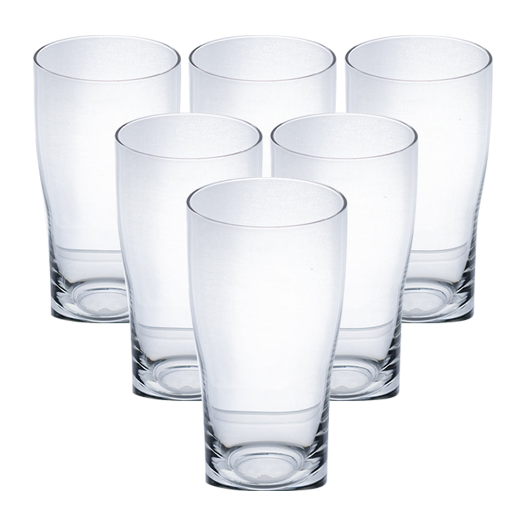 Set de 6 Vasos de Cristal  – 470 ml