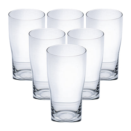 Set de 6 Vasos de Cristal  – 470 ml