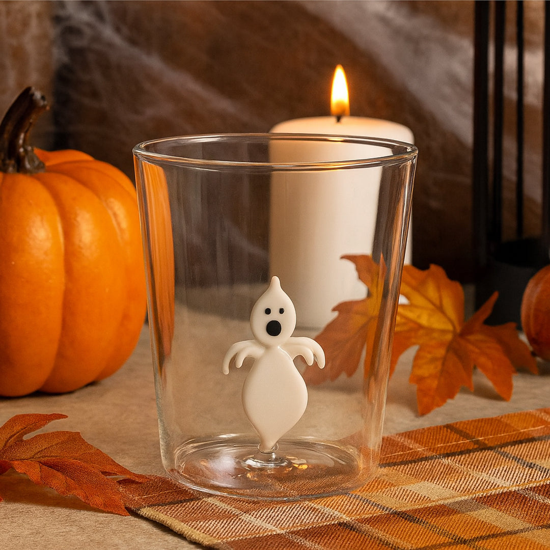 Set de 4 Vasos de Cristal Fantasma - 400 ml