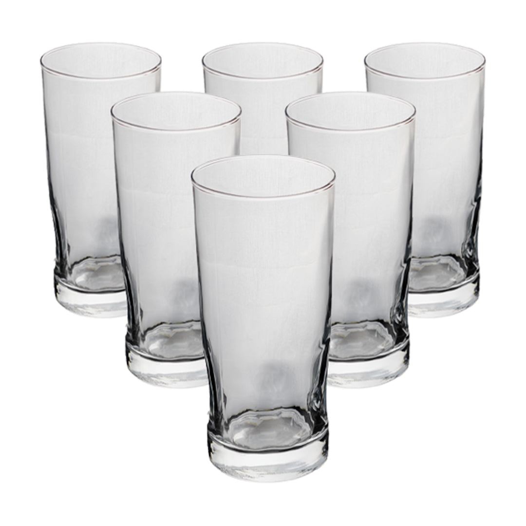 Set de 6 Vasos Humo Transparente - 470 ml