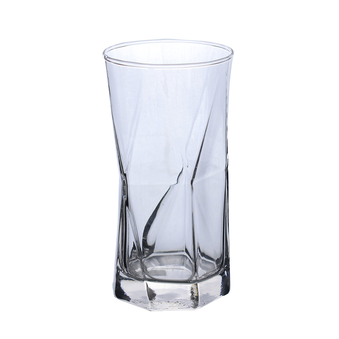 Set de 6 Vasos Altos Transparentes - 425 ml