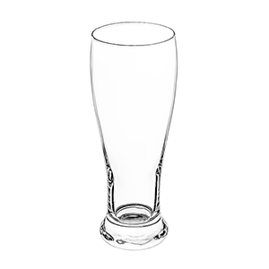 Set de 6 Vasos Cerveceros de Cristal Transparentes - 460 ml