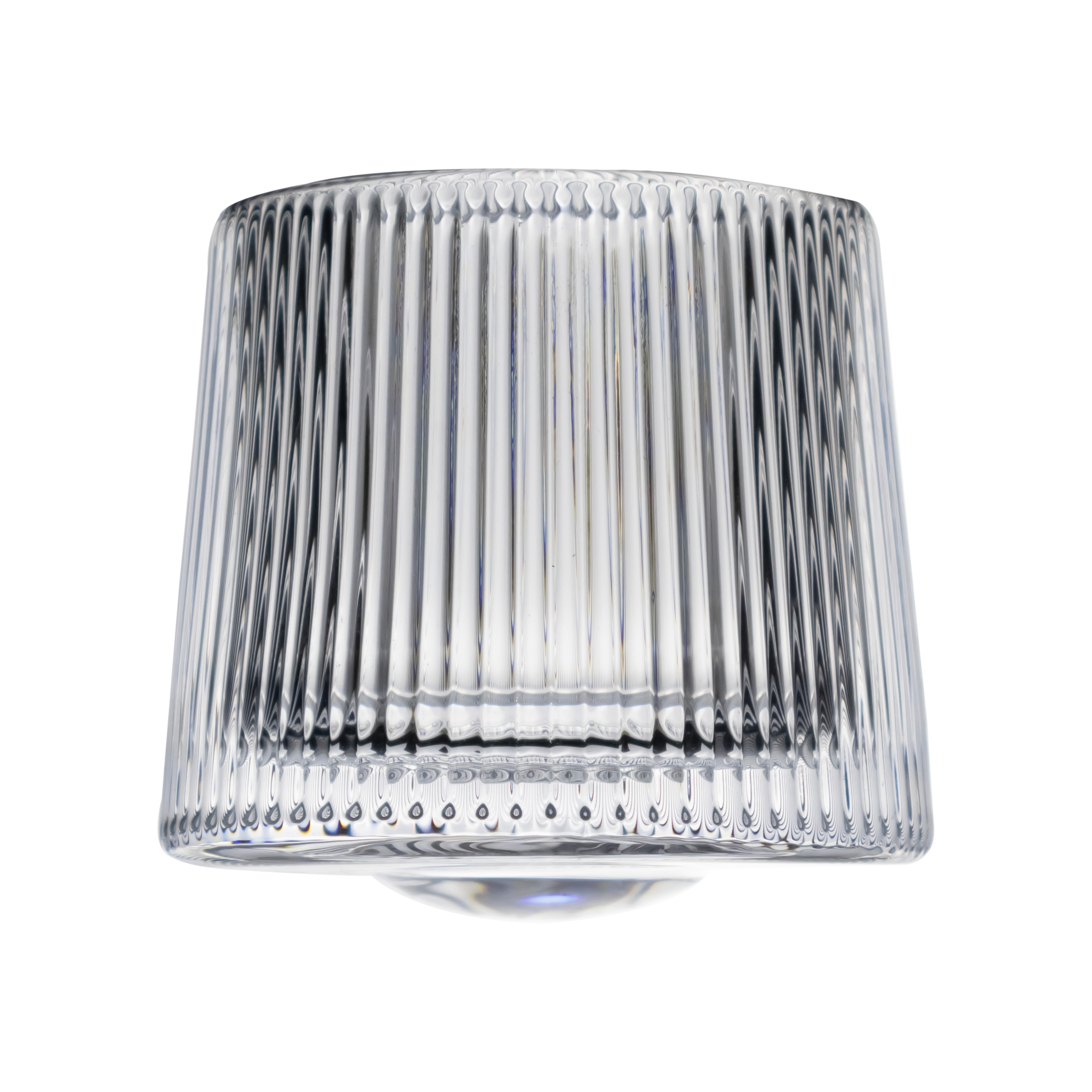 Set de 6 Vasos Whisky de Cristal Base Redonda - 170 ml