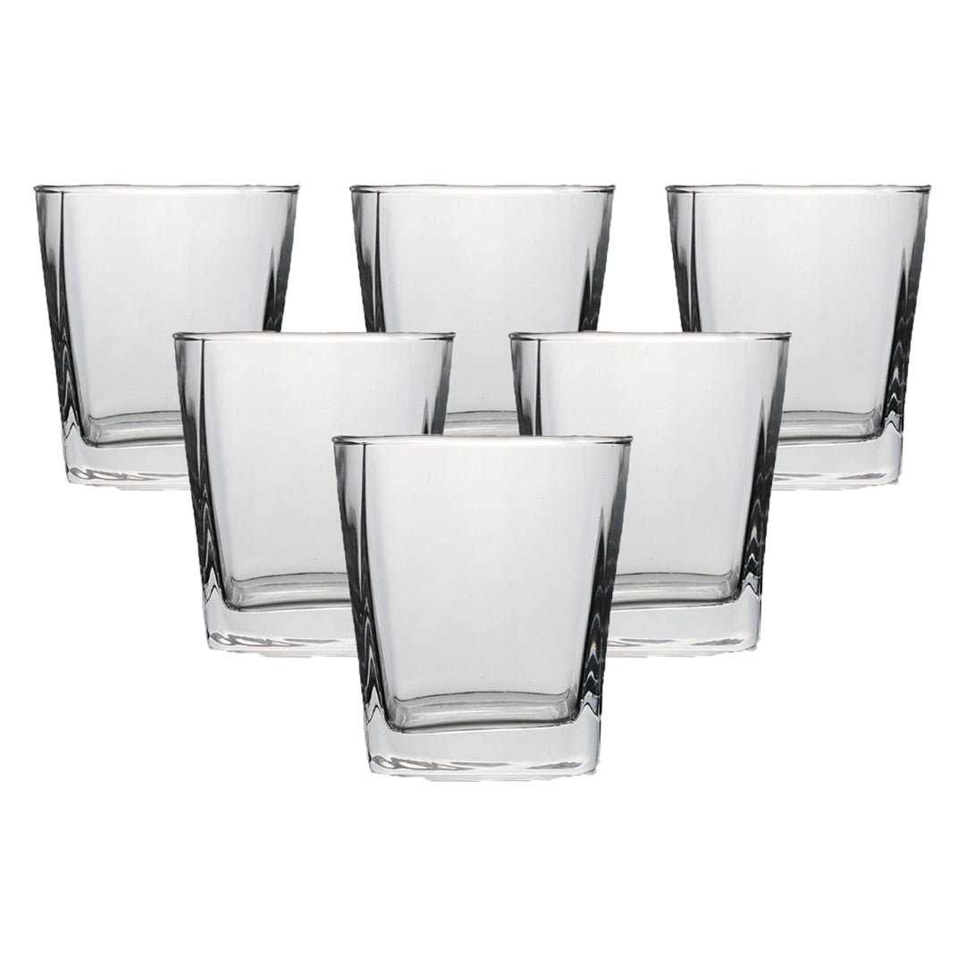 Set de 6 Vasos de Cristal - 290 ml