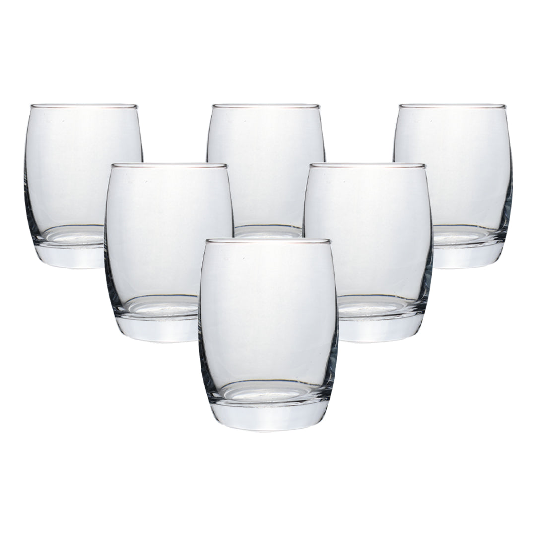 Set de 6 Vasos de Cristal - 360 ml