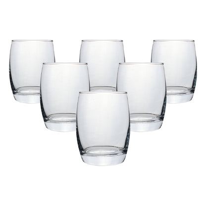 Set de 6 Vasos de Cristal - 360 ml