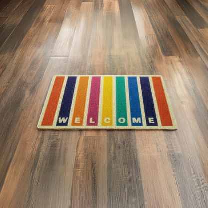 Tapete Multicolor "WELCOME"