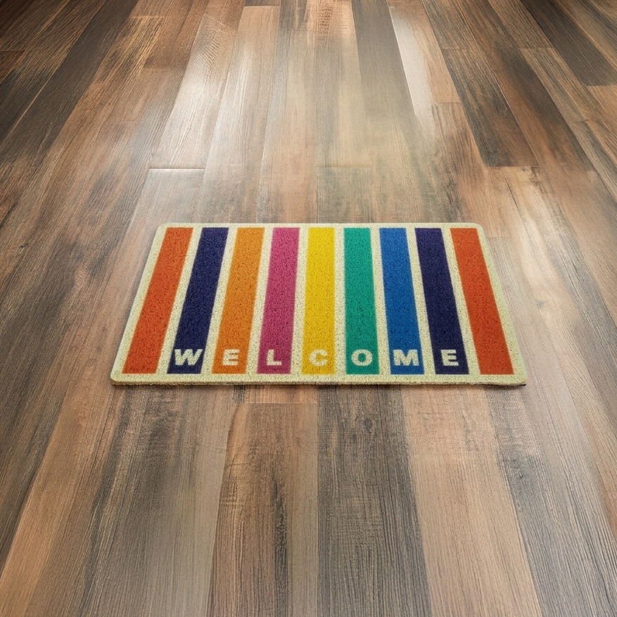 Tapete Multicolor "WELCOME"