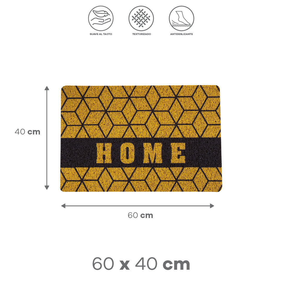 Tapete Café Claro "HOME"